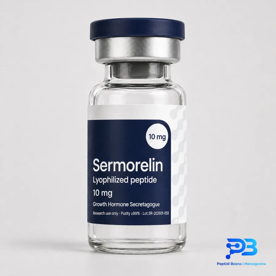 Sermorelin 10 mg — istraživački peptid