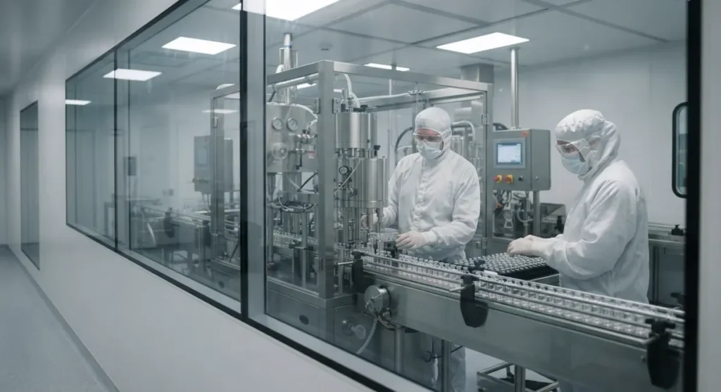 Sterilno punjenje bočica — CJC-1295 i Ipamorelin Bosna u istraživačkom kontekstu