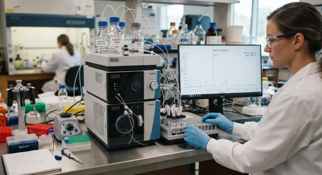 Hplc analiza čistoće — GHK-cu detaljan vodič u istraživačkom kontekstu