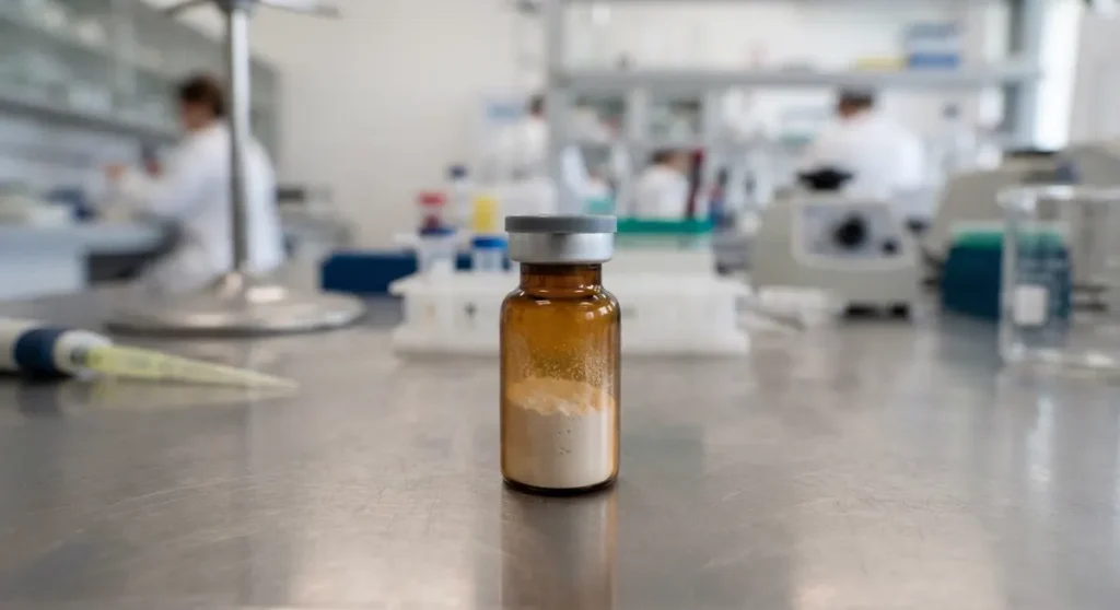Liofilizirana bočica peptida — Kolagen peptidi Bosna u istraživačkom kontekstu