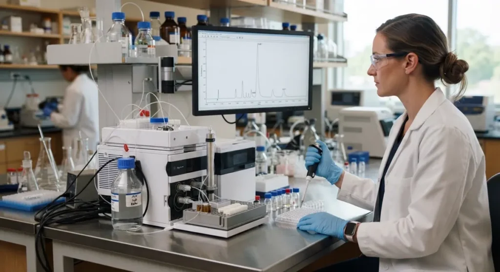 Hplc analiza čistoće — NAD+ i peptidi dugovječnosti u istraživačkom kontekstu