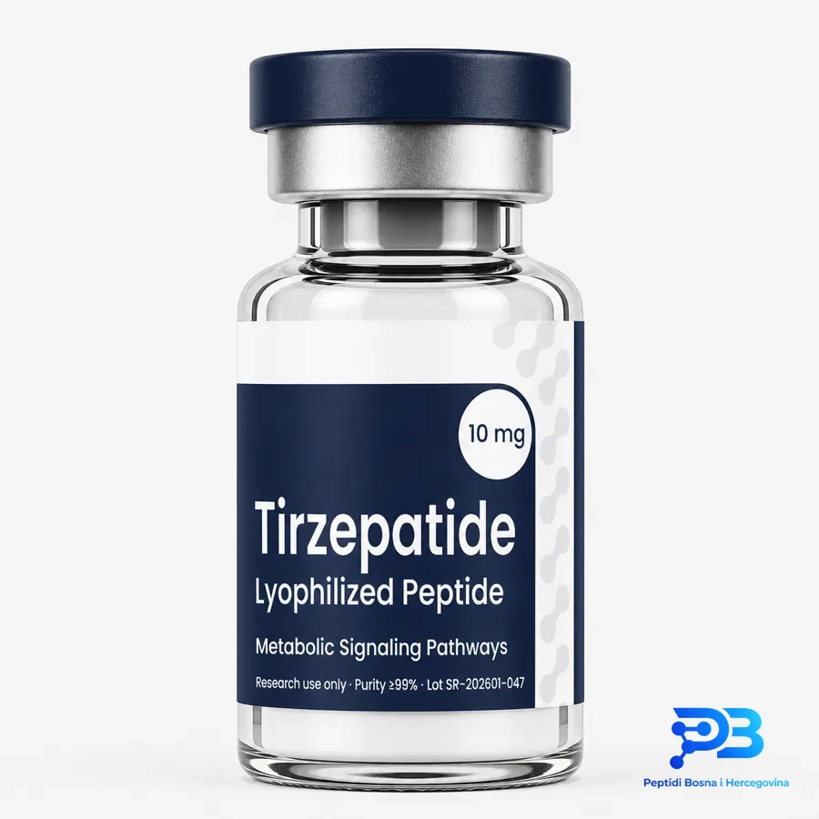Tirzepatide 10 mg — istraživački peptid