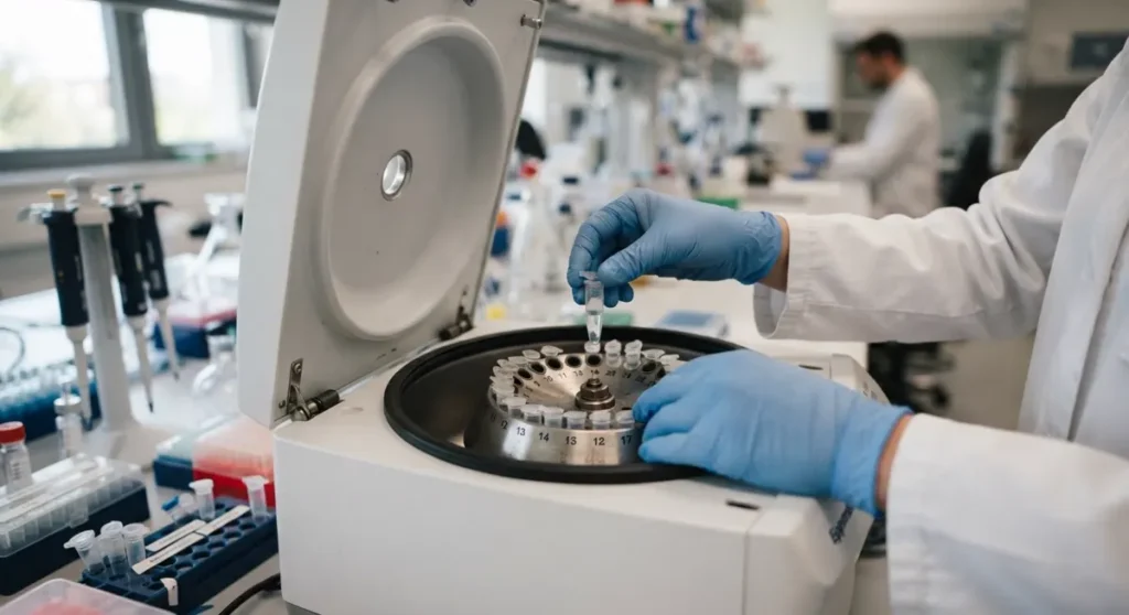 Centrifugiranje uzoraka — Peptidi za imunitet i upalu Bosna u istraživačkom kontekstu